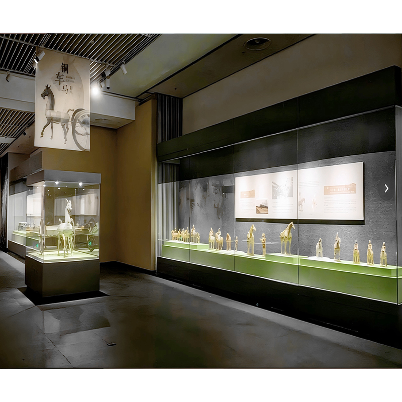 博物馆沿墙通柜